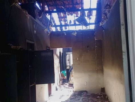 Incêndio é registrado em residência de Serra Talhada .